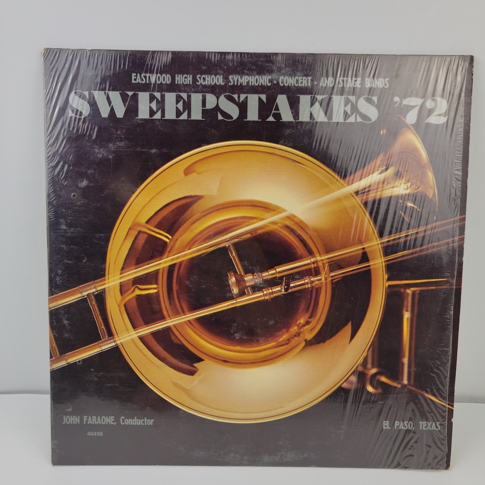 Eastwood High School Sweepstakes 72 Vinyl Record John Faraone Century 40498 LP
